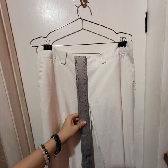 Nike Golf Dry Fit White Capri Pants - Size 12 - Picture 4 of 6